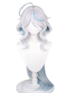 PRICES MAY VARY. Occasions - Focalors furina wig perfect for genshin cosplay on Halloween, Costume, Comic Conventions, Anime Show, Christmas, or Photo Shooting Features - Thick, Soft, Natural, No Heavy Feeling, wearing it to become your favorite anime looks Premium Synthetic - Comfortable and Breathable, Easy to Wear, Clean, and Maintain, its HeatResistant fibers allow you to Curl, Straighten and Style A Free Wig Cap - Will help keep your natural hair in place securely, prevent breakage and thin Cute Hairstyles Wigs, Kny Hair, Anime Hair Wig, Genshin Cosplay, Mullet Wig, Blonde Pink, Women Anime, Blue Ombre Hair