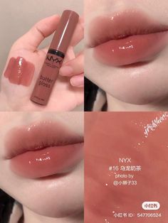 Butter Lip Gloss, Butter Gloss, Pinterest Makeup, Fancy Makeup, روتين العناية بالبشرة, Makeup Swatches, Lip Glosses, Makeup Items