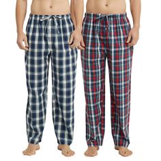 PRICES MAY VARY. Ultimate Comfort: Indulge in this mens plaid pajama pants for men, crafted from 100% cotton. Enjoy the unrivaled comfort of a loose fit that provides maximum comfort. The fabric is breathable, lightweight for a stylish look. Convenient Design: This men's sleep pants feature a front fly and two spacious pockets—perfect for keeping your essentials like a phone or keys handy. Enhancing your at-home experience with both practicality and comfort. Adjustable Fit:The adjustable fit, co Cotton Pajama Pants, Mens Pajama Pants, Plaid Pajama Pants, Plaid Pajamas, Sleep Pants, Pajama Pant, Mens Plaid, Cotton Pyjamas, Pajama Bottoms