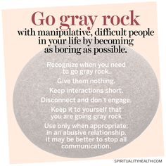 How To Grey Rock, Dealing With Hateful People Quotes, Dealing With Manipulative People, Gray Rock Method Responses, Dealing With Difficult People Quotes, How To Deal With Toxic People, Gray Rock Method, Difficult People Quotes, Dealing With Toxic People