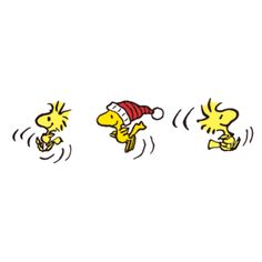 three cartoon characters running and jumping in the air