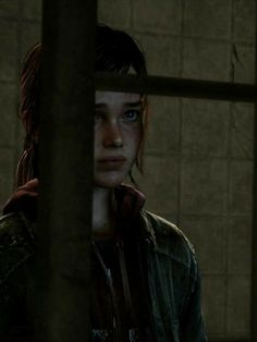 the last of us's character, ellie jones in a scene from the video game