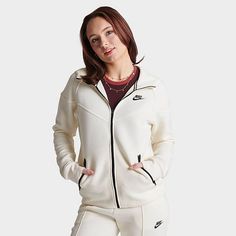 Women's Nike Sportswear Tech Fleece Windrunner Full-Zip Hoodie| Finish Line