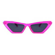 Women's retro 80s funk disco punk futuristic cat eye fashion plastic sunglasses. Size: one size.  Color: Black.  Gender: female.  Age Group: adult. 80s Funk, Disco Punk, 80s Neon, Sunglasses Pink, Pop Color, Plastic Sunglasses, 1980s Fashion, Cloth Bags, Cat Eye Sunglasses