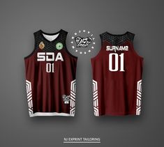 a basketball jersey with the name and number on it, as well as an image of a