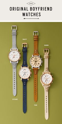 We have a thing for vintage-inspired watches, especially if they look like we… Best Kids Watches, Boyfriend Watch, Best Watches, Best Watches For Men, Fossil Watch, Photo Charms, Fossil Watches, Women Watches, Kids Watches