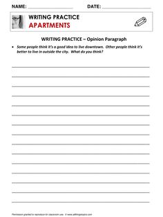 the writing practice paper for students to write their own words and phrases, which are also in