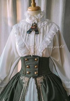 Gaun Abad Pertengahan, Old Fashion Dresses, Old Dresses, Victorian Clothing, Fairytale Dress, Historical Dresses, Lolita Dress, Lolita Fashion, Fancy Dresses