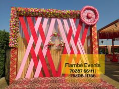 Wedding Planners in Pune by Flambe Events Pune. Engagement Stage Decoration, Indian Wedding Invitation Card Design, Diy Backyard Wedding, Gate Decoration, Lights Wedding Decor, Indian Wedding Invitation Cards, Wedding Stage Design, Desi Wedding Decor, Wedding Planning Decor