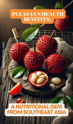 Pulasan: A delicious way to supercharge your health! This exotic Southeast Asian fruit is rich in nutrients that improve energy levels, aid weight management, and enhance overall wellness. Dive into the benefits and make it a part of your diet! Visit www.blendofbites.com to learn more Asian Fruit, Low Calorie Fruits, Culinary Classes, Regular Bowel Movements, Healthy Food Guide, Improve Energy Levels, Improve Energy, Chronic Inflammation, Southeast Asian