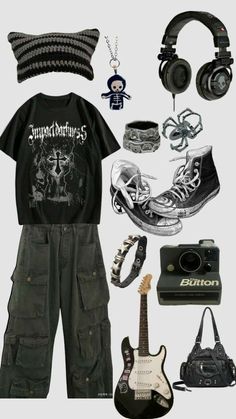 Soft Emo Aesthetic Outfit, Baggy Shirt With Long Sleeve Under, Grunge Style Outfits Men, Grunge Outfits Dark, Different Clothes Aesthetics, Hot Emo Outfits, Clothing Aesthetic Types List, Emo Core Aesthetic, Emo Pjs