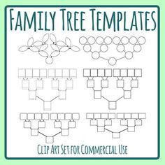 the family tree templates for kids to use in their own house or classroom activities