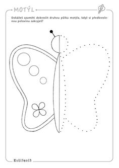 a drawing of a butterfly with dots on it's back and the words motil