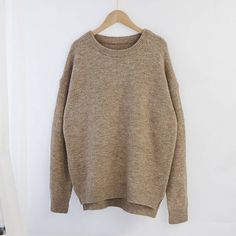 O Neck Batwing Long Sleeve Loose Soft Wool Knitted Pullover Sweater Soft Wool Sweater, Knitted Turtleneck, Fashion Office, Pullover Sweater Women, Winter Jackets Women, Loose Sweater, Loose Tops, Knitted Pullover Sweaters, Soft Wool