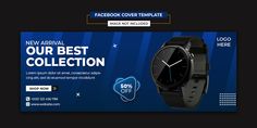 an advertise for a watch with the text, new arrival our best collection