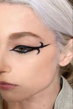 Trippy Tattoo, Edgy Makeup, Eye Makeup Art