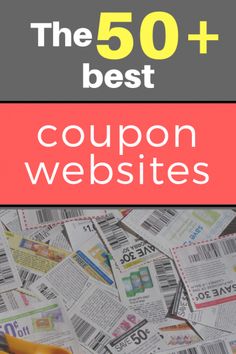 the 50 + best coupon website sites