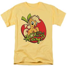 Officially Licensed Merchandise. Printed in the U.S.A. 100% Cotton High Quality Pre Shrunk Machine Washable T Shirt Design Will Not Fade, Crack or Peel After Multiple Washes. State of the Art Digitally Printed Clothing. Made to Order. Takes 2-5 Business Days to Make to Perfection. Banana Shirt, Stay Young, Friendship Is Magic, Adulting Shirts, Perfect Shirt, Make You Smile, My Little Pony, Spice Things Up, Style Me