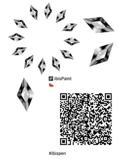 a qr code with an image of some diamonds