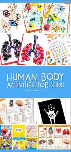 Human Body Activities For Kids | Teaching kids all about their body has never been so interesting and fun! This roundup includes free printables, crafts, art projects and more for preschool and kindergarten. #preschool #kindergarten #earlychildhood #kindergartenworksheets #craftsforkids #kidscrafts #kidsandparenting #teachingkindergarten #prekteacher #artforkids #educationalactivities #learningactivities #ideasforkids #childrenplay My Body Kindergarten Crafts, Human Body Crafts, Body Craft