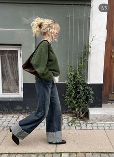 Ballet Flats Outfit, Look Boho Chic, Quoi Porter, Flats Outfit, Autumn Fits, Paris Mode, Looks Street Style, Fall Fits