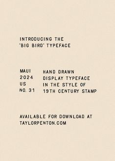 the instructions for how to make a bird - typeface in adobe and photoshopped