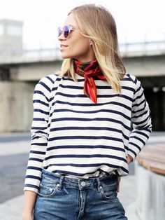 SCARF Style Désinvolte Chic, Style Parisienne, Outfit Formulas, Retro Mode, Looks Street Style, 가을 패션