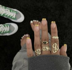 Philippians 4 6, Rings Aesthetic, Nails Aesthetic, Birthday Nails, Fire Nails, Classy Nails, Funky Nails