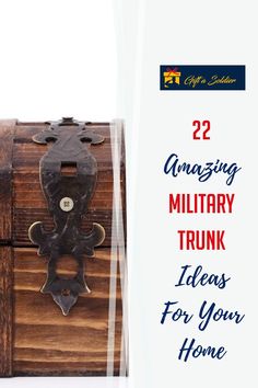 One of the best and most popular ways to send or give a gift is by using a military trunk. These trunks are designed to give you the right touch of elegance and style even if the recipient is miles away. Hand crafted with authentic leather with extensive padding, military trunks are durable enough for repeated use. Every craftsperson carefully choses only the finest of supplies from carefully selecting different types of woods to leather processing and stitching. #gifts #militarygifts #homedecor