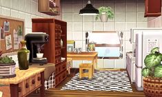 the kitchen is clean and ready to be used in this video game, as well as other things