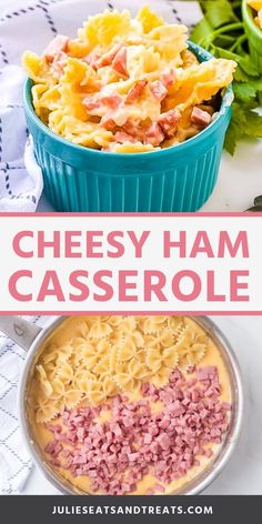 cheesy ham casserole is an easy and delicious side dish that everyone will love