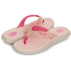 SUMMER IN COMFORT & STYLE- Floopi introduces its EVA memory foam textured insole sandals for women that engulf your feet in comfort during the summer. Enjoy a yoga-feel, thong-style flip flop pair that comes with Durable "Eva" Non-Slip Outsoles With Shock Absorbing Technology. YOGA MAT FOOTBED- Discover how it feels to always walk on a yoga mat! Our sandals feature a soft memory foam insole and a footbed made with yoga mat feel material for high-end comfort. Long excursions to the beach, social Beach Foam Slippers With Non-slip Details, Non-slip Foam Beach Slippers, Pink Slippers With Textured Footbed For Vacation, Pink Textured Footbed Slippers For Vacation, Pink Vacation Slippers With Textured Footbed, Comfortable Foam Flip Flops For Summer, Vacation Pink Slippers With Textured Footbed, Summer Foam Flip Flops, Pink Slippers With Removable Insole For Beach