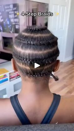 Flat Braids Black Women, Flat Braids, Tutorial Braids, Braids Black Women, Ayra Starr, Braids Tutorial, Soft Locs, Lil Girl Hairstyles, Girl Braids