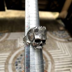 Handmade Rock n roll jewelry like you've never seen before. Grab yours NOW or cry later. Best attention to detail. Article name : JAWLESS FRANKENSTEIN SKULL RING Environmentally friendly metal made with passion and great attention to detail 🔨 Limited only 50 pcs will be produce : handmade horror rings Very comfortable to wear daily and in any occasion 🖤💍 Shipped from Jakarta, Indonesia Standard shipping use USPS ( US Customers ) Singapore post ( Rest of the world ) Express shipping use DHL Express Note : Please put a phone number in a note for DHL Express, it needs to require. Office number or any number will be fine. Thank you for stoping by in my gallery. Really appreciate it. Don't hesitate to contact me anytime you need for any questions. Unique Hand Cast Rings For Halloween, Handmade Unique Metal Skull Ring, Gothic Metal Skull Ring Gift, Gothic Skull Ring Metal Gift, Punk Skull Rings As Gift, Adjustable Symbolic Skull Ring, Engraved Metal Skull Ring As A Gift, Gift Engraved Stainless Steel Skull Ring, Handmade Punk Skull Rings