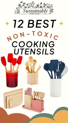 non toxic wood cooking utensils Wood Cooking Utensils, Best Cooking Utensils, Non Toxic Cookware, Silicone Cooking Utensils, Homemade Laundry Detergent, Toxic Foods, Ceramic Cookware, Kitchen Cleaner, Cooking Utensil