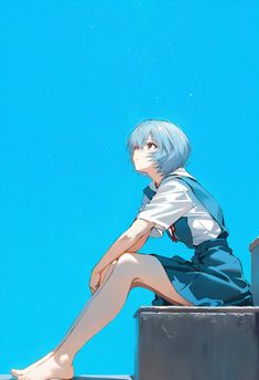 Rei Ayanami, Neon Genesis, I Love Anime, Panel Art, Neon Genesis Evangelion, Game Art, Concept Art