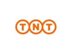 three orange circles with the word tnt in each one, and two smaller ones behind them