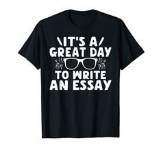 PRICES MAY VARY. Perfect for any English Teacher with humour. Grab this if you love to teach english and correct grammar. Great present for your favorite English Teacher for Birthday, Christmas or Retirement. Lightweight, Classic fit, Double-needle sleeve and bottom hem Essay English, Its A Good Day, Write An Essay, English Teachers, Ela Teacher, Mens Cotton T Shirts, Funny Graphic Tees, English Teacher, Funny Graphics