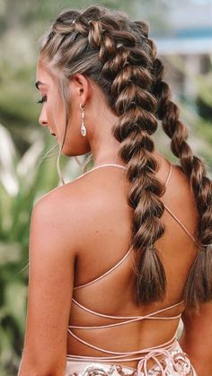 Hair And Makeup Ideas, Preppy Hairstyles, Hairstyle Examples, Sport Hair, Hoco Hairstyles, Hairdo For Long Hair, Hair Stylist Life