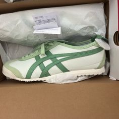 Brand New, Unworn, Nwt, In Box From Original Shipping. Women’s Size 9.5. Tiger Mexico 66, Onitsuka Tiger Mexico 66, Mexico 66, Asics Shoes, Onitsuka Tiger, Womens Shoes Sneakers, Green Color, Green Colors, Shoes Sneakers