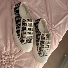 Dior Sneakers, Worn Once. 10/10 Dior Sneakers Outfit Women, Dior Shoes Outfit, Dior Sneakers Outfit, Christian Dior Shoes, Woman Sneakers, Sneaker Outfits Women, Dior Sneakers, Ootd Inspo, Dior Shoes