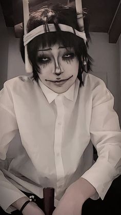 Things To Cosplay As, Junji Ito Makeup Look, People Poses Male, Tomie Junji Ito Cosplay Outfit, Fantasias Halloween Aesthetic, Soichi Tsuji Cosplay, Cat Outfits Halloween, Tomie Cosplay Outfit, Junji Ito Costume