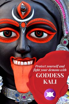 ★ Protection ★ Destruction ★ Rebirth ★ Freedom ★ Learn who is and how to work with Goddess Kali! Anunnaki Gods, Goddess Worship, Goddess Of Destruction, Goddess Kali, Indian Goddess, Kali Goddess, Witchcraft For Beginners, Destroyer Of Worlds, Witchy Things