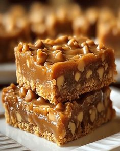 Trisha Yearwood’s Butterscotch Bars - Easy Dessert Recipe - optimal recipes Butterscotch Chip Desserts, Butterscotch Chips What To Make With, Butterscotch Chip Recipes, Butterscotch Desserts, Butterscotch Bars, Trisha Yearwood Recipes, Sweet Easy, Easy Dessert Recipe, Caramel Bars