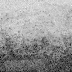 an abstract black and white background with dots