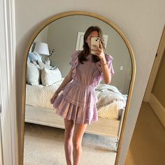 This Dress Is Super Cute, But I Got It For Christmas And It Didn’t Fit Me. It Still Has The Tag On And Is Never Worn! I Got It, Got It, I Got This, Color Purple, Super Cute, Mini Dress, Womens Dresses, Purple, Christmas