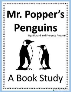 mr popper's penguins book study