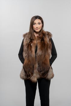 Made using 100% authentic fur, sourced from certified European fur auctions Made in Greece by Askio Fashion furs Shell or outer: Crystal Fox Inner Lining: Satin Lining Measurements from size:40 eu/in us-10 Length: 26 inches  bust-36 inches Length: 67 cm bust-92 cm Model is Wearing a size: Height-1,80 cm Bust-85cm Waist-65cm Hips-95cm Mede to measure in every size, we accept customization For sizes XXL and XXXL, price of the coat is 10% and 20% higher Fur Vests, Fox Fur Vest, Formal Dresses For Women, Birthday Photo, Vest Outfits, Fur Fashion, Fur Vest, Western Outfits, Fox Fur