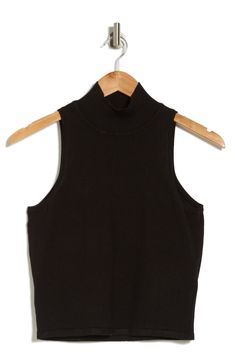 This sleeveless top in an easy, figure-hugging fit is an excellent addition to your chill-time wardrobe. Mock neck Sleeveless 75% rayon, 25% nylon Dry clean Imported Chill Time, Sleeveless Knit Top, Sleeveless Knit, Nordstrom Store, Anniversary Sale, Black Fits, Mock Neck, Nordstrom Rack, Knit Top