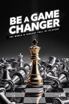 the poster for be a game changer